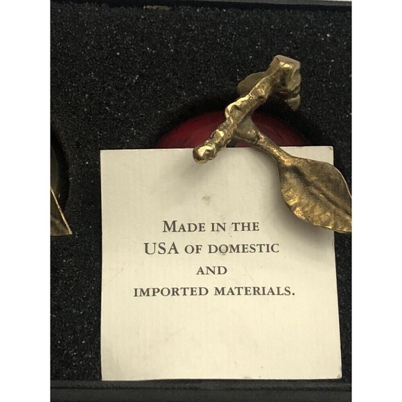 Dl & Co Apple Candles Set Of 4 Mini Apple Candles Boite De Pommes 0.75 Oz - Picture 5 of 9